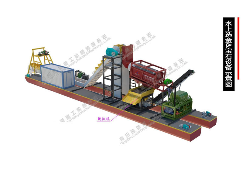 100-150方水上選寶石設備