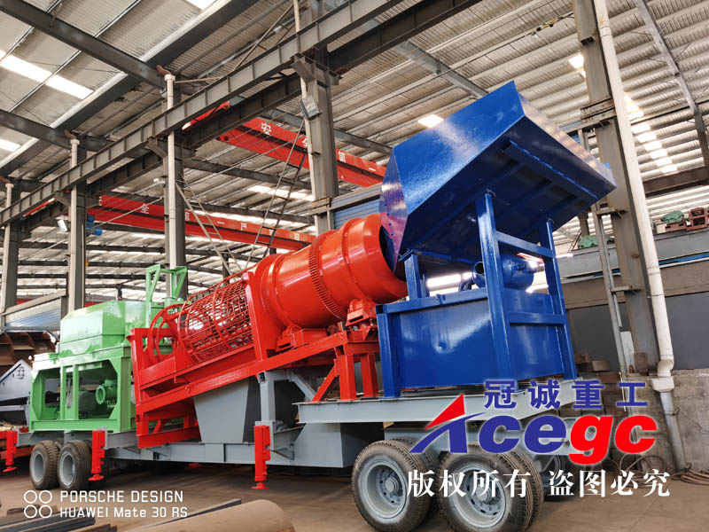 移動式寶石選礦車 移動式寶石選礦車