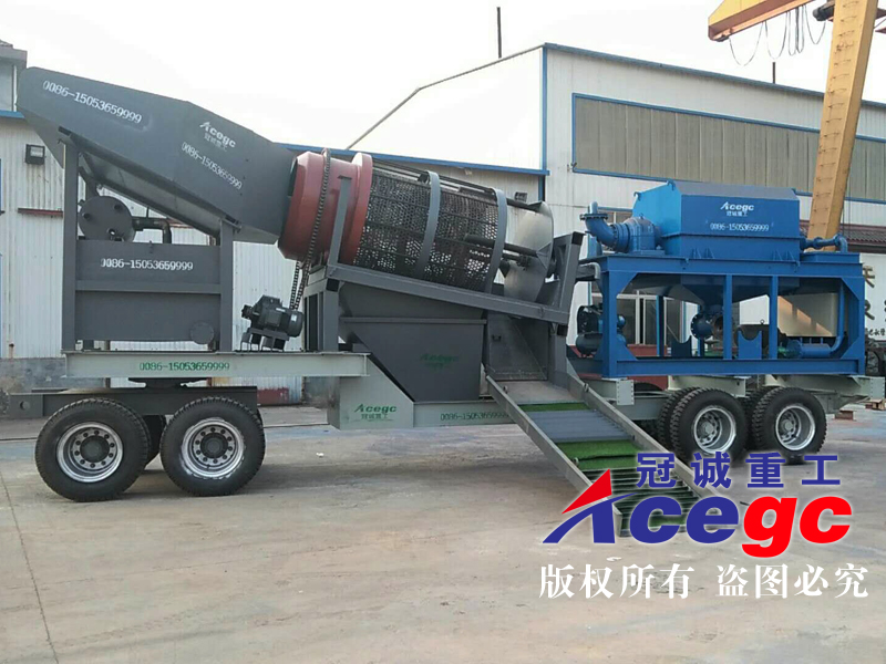 移動(dòng)式寶石選礦車